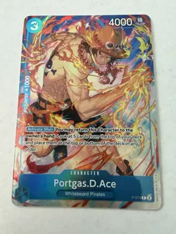 Portgas D Ace P-074 One Piece Premium Card Collection Best Selection Vol. 3 - Image 1