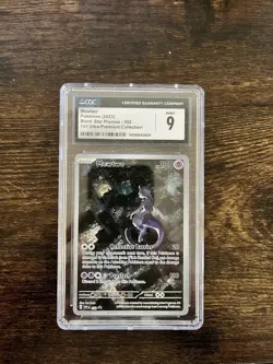 Pokemon Mewtwo Black Star Promos 052 151 Ultra-Premium Collection 2023 CGC/PSA 9 - Image 1