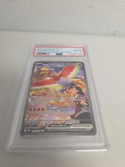 2025 POKEMON DRI EN-DESTINED RIVALS #230 ETHAN'S HO-OH EX PSA 8 - Image 2