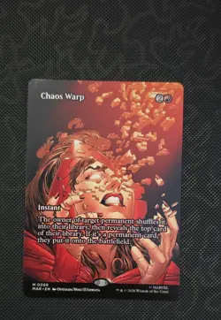 Chaos Warp (Borderless) Marvel Universe Eternal-Legal Regular - Image 1