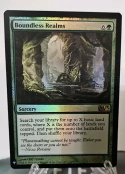 ~ Boundless Realms ~ NM Foil ~ Mystery Booster Retail Edition Foils ~ MTG ~ - Image 2