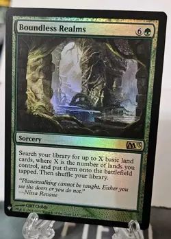 ~ Boundless Realms ~ NM Foil ~ Mystery Booster Retail Edition Foils ~ MTG ~ - Image 3