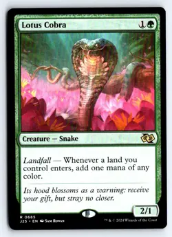Lotus Cobra 685 Rare Foundations Jumpstart Magic: The Gathering NM - Image 1
