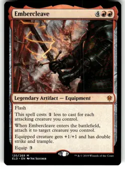Embercleave Throne of Eldraine Regular MTG NM - Image 1