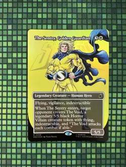 MTG The Sentry, Golden Guardian #0358 Foil Bord. R Marvel Super Heroes (MSH) - Image 1