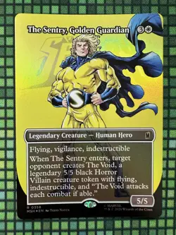 MTG The Sentry, Golden Guardian #0358 Foil Bord. R Marvel Super Heroes (MSH) - Image 2