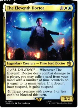 The Eleventh Doctor 125 R Universes Beyond: Doctor Who NM MTG - Image 1