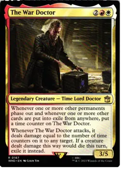 The War Doctor 167 R Universes Beyond: Doctor Who NM MTG - Image 1