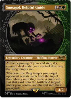 Smeagol, Helpful Guide (Showcase) 330 The Lord of the Rings NM MTG - Image 1
