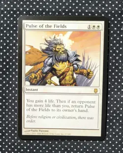 Magic: The Gathering- Pulse of the Fields - Darksteel - 11/165 - Instant Rare - Image 1