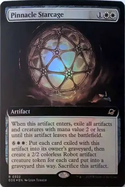 Pinnacle Starcage (Extended Art) 322 Edge of Eternities Foil NM - Image 1