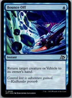 Bounce Off (C) #39 Foil Aetherdrift MTG NM - Image 1