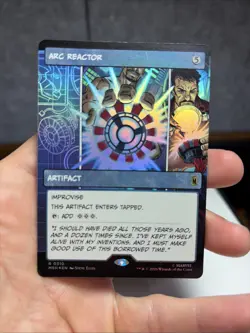 MTG Arc Reactor (Borderless) Marvel Super Heroes Foil 310 - Image 1