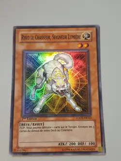 Yu-gi-oh ! Ryko le Chasseur, Seigneur Lumiere VF/Super Rare LODT-FR022 1er ED - Image 1