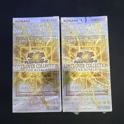 2x Yu-Gi-Oh TCG Limit Over Collection The Rivals Booster Box Japanese Sealed - Image 1