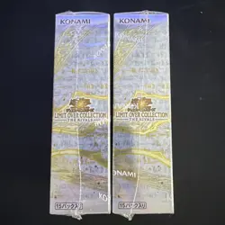 2x Yu-Gi-Oh TCG Limit Over Collection The Rivals Booster Box Japanese Sealed - Image 2