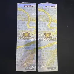 2x Yu-Gi-Oh TCG Limit Over Collection The Rivals Booster Box Japanese Sealed - Image 4