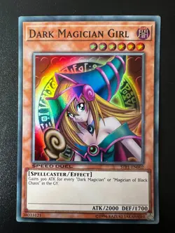 Dark Magician Girl STP1-EN002 Super Rare Near Mint Yugioh - Image 1