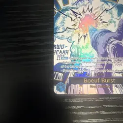 Bandai One Piece Card Game Boeuf Burst OP12-060 R Alt Art Holo Event EN - Image 4