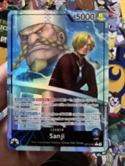 One Piece Legacy Of The Master Sanji Leader Alternate Art OP12-041 English - Image 1