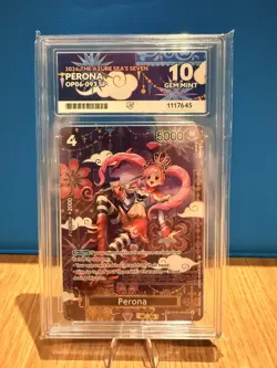 One Piece - Perona - OP06-093 SP - Ace 10 Perfect Sub Grades - Image 1