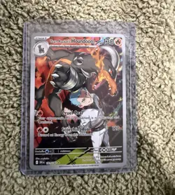 Team Rocket's Houndoom 191/182 Destined Rivals Rare Holo Full Art 130 HP - Image 1