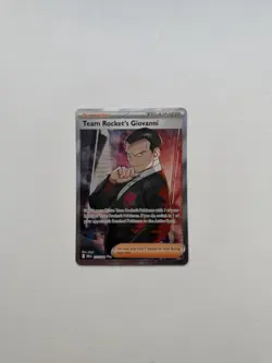 Team Rockets Giovanni 225/182 Destined Rivals Mint Condition - Image 1