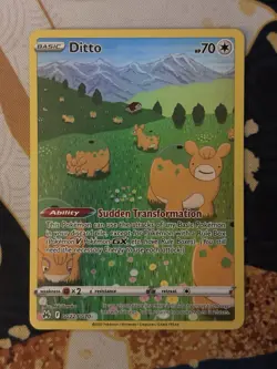 Pokemon TCG Ditto Crown Zenith-Galarian Gallery GG22/GG70 - Image 1