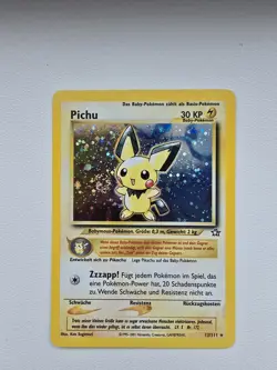 Pichu *German* Pokemon TCG NEO Genesis Holo Vintage 12/111 LP - Image 1