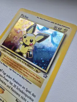 Pichu *German* Pokemon TCG NEO Genesis Holo Vintage 12/111 LP - Image 4