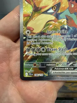 Hop’s Zacian EX 186/159 SIR Journey Together Pokemon Card - Image 4