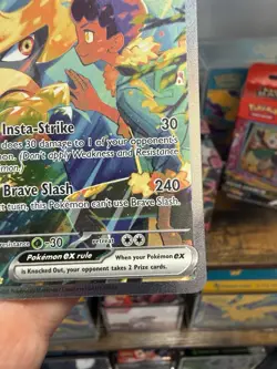 Hop’s Zacian EX 186/159 SIR Journey Together Pokemon Card - Image 5