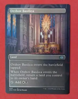 MTG Bling - Foil Showcase (Borderless) - Orzhov Basilica - 2X2 2022 -G523 - Image 1