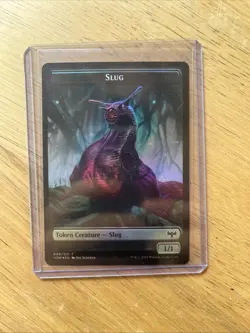 FOIL Slug / Insect Token Innistrad: Crimson Vow NM - Image 1