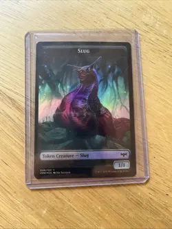 FOIL Slug / Insect Token Innistrad: Crimson Vow NM - Image 2