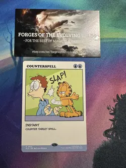 Counterspell 2664 Secret Lair Garfield: As Intended - Image 1