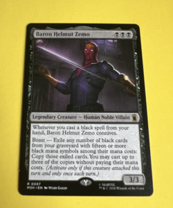 MTG - Baron Helmut Zemo - Marvel Super Heroes - Image 1