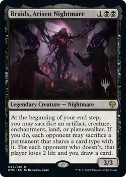 Magic The Gathering MTG BRAIDS, ARISEN NIGHTMARE Dominaria United Promos NM - Image 1