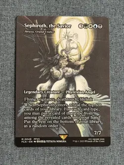 MTG Sephiroth the Savior Atraxa Grand Unifier Final Fantasy FCA #49 Showcase NM - Image 2