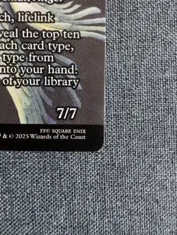 MTG Sephiroth the Savior Atraxa Grand Unifier Final Fantasy FCA #49 Showcase NM - Image 5