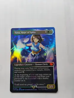 Yuna, Hope of Spira (Borderless) (Chocobo Track Foil) Final Fantasy Foil - Image 1