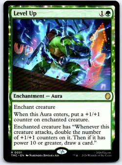 Level Up 31 R Commander: Teenage Mutant Ninja Turtles MTG NM/M - Image 1