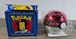 Charizard Pokemon 23K Gold Plated Card Pokeball New Sealed 1999 Burger King - Image 2