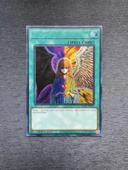 YuGiOh! Change Of Heart RA01 - Error Misprint No Name No Imprint 1st Edition NM - Image 1