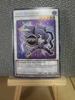 Yugioh! Junk Warrior - BLMM-EN009 - Secret Rare - 1st Edition Near Mint, English - Image 1