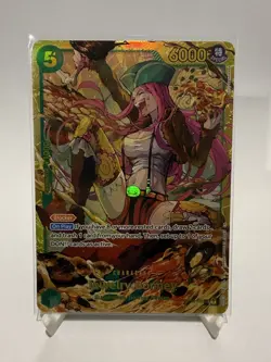 Jewelry Bonney OP12-118 Secret Rare NM - Legacy of the Master One Piece TCG - Image 1