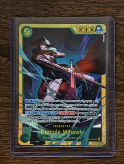 One Piece TCG Dracule Mihawk OP14-119 SEC English Near Mint - Image 1