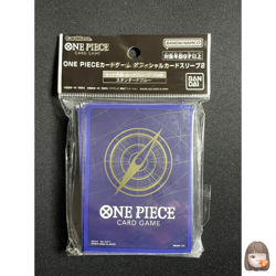 Standard Blue 70 Sleeves Japanese One Piece Card Game Official Vol.2 ZY27 - Image 1