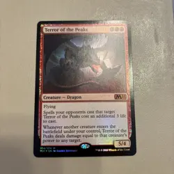 *FOIL* Terror of the Peaks - M21 2021 Core Set - MTG Magic The Gathering - NM - Image 1