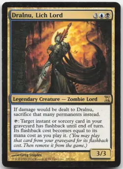 Dralnu, Lich Lord - Time Spiral - Rare - Magic: The Gathering - Image 1